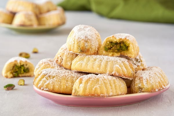 How to prepare pistachio and walnut maamoul